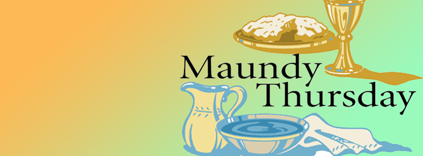 Maundy Thursday facebook cover picture