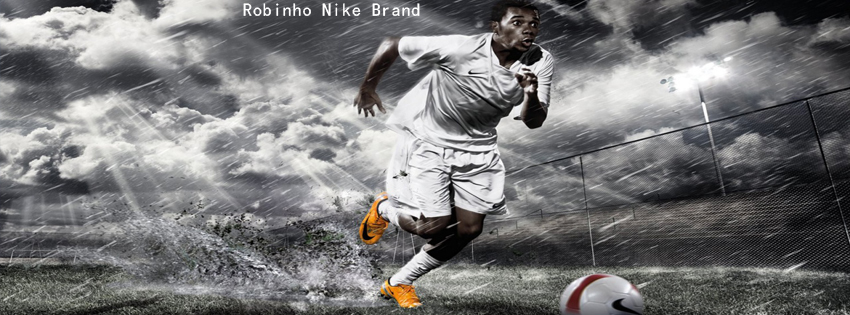 Robinho Nike Brand facebook cover photo