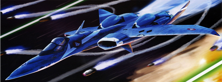 VF 1 Valkyrie Fighter facebook cover photo