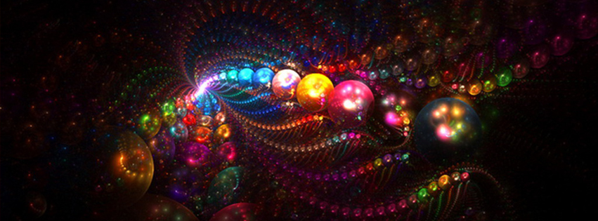 Abstract christmas facebook covers photo