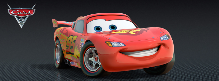 Cars 2 facebook cover photo