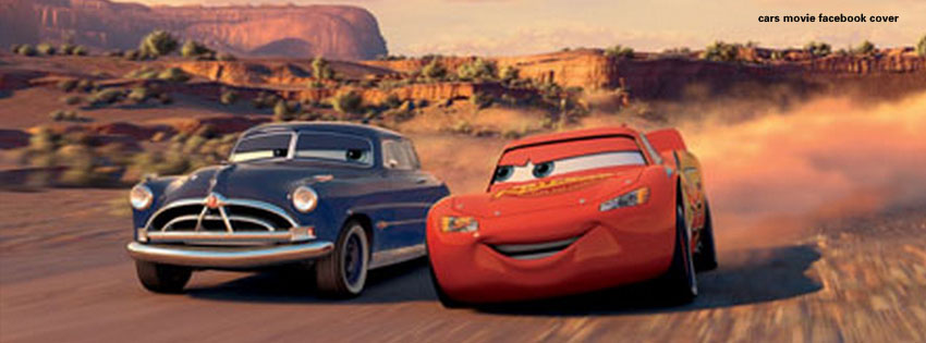 Cars movie facebook timeline cover picture