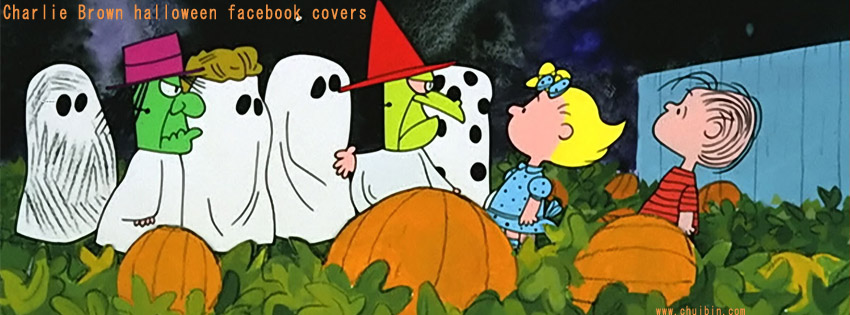 Charlie Brown halloween facebook covers photo