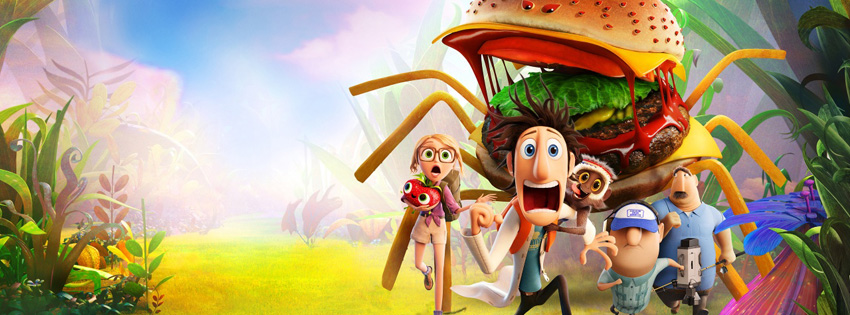 Cloudy with a Chance of Meatballs facebook cover photo