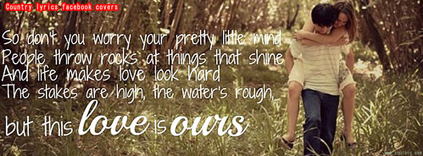 country music lyrics facebook covers