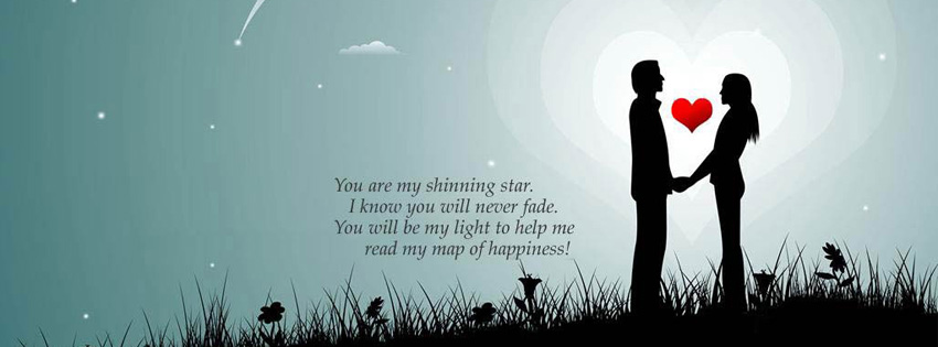 Cute love quotes for facebook cover