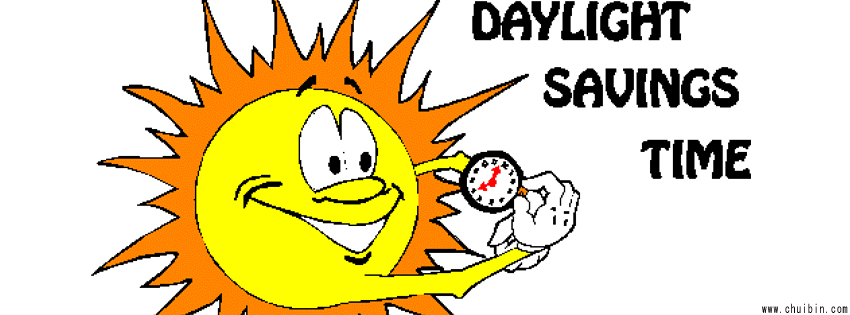 Daylight saving time facebook cover photo