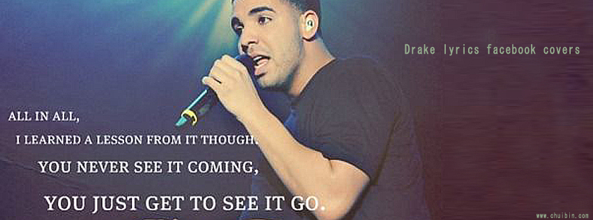 Drake lyrics facebook covers photo