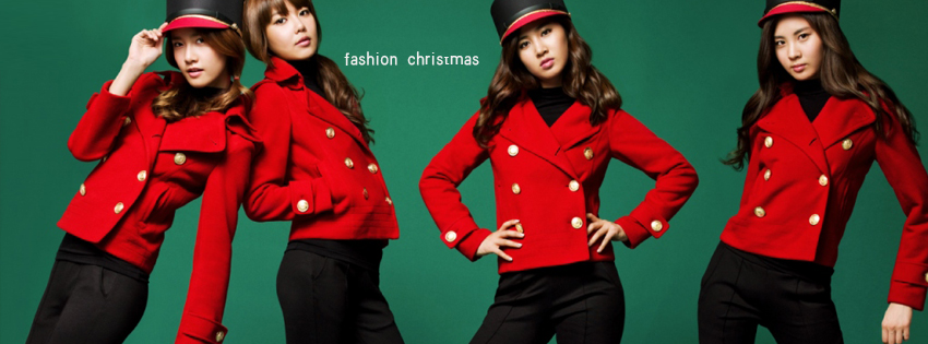Fashion christmas facebook timeline cover picture