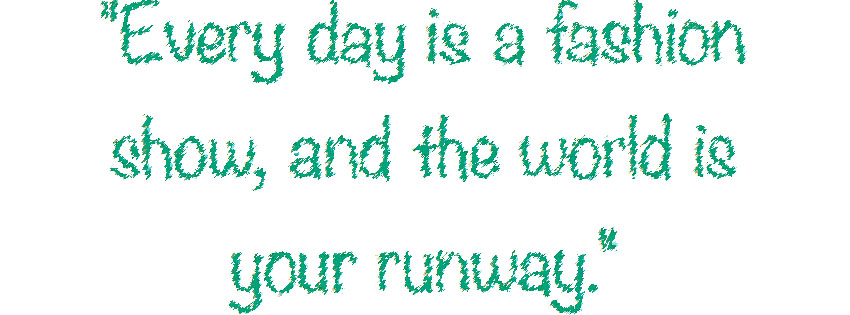 Fashion quote facebook timeline cover picture