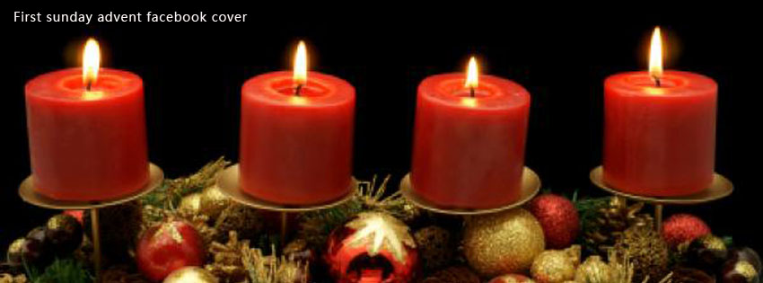 First sunday advent facebook timeline cover picture