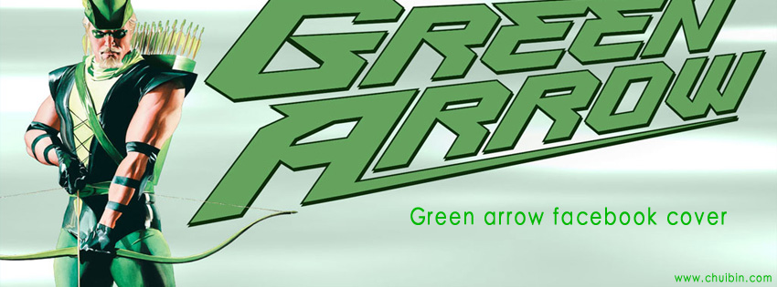 Green arrow facebook cover photo