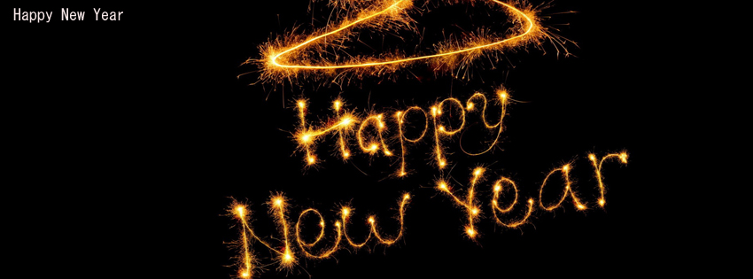 Happy New Year 2014 facebook cover photo