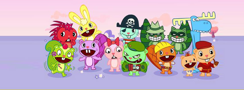 Happy tree friends facebook cover