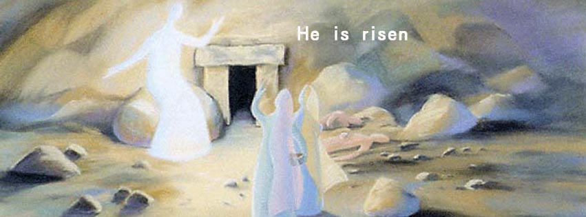He is risen facebook cover photo