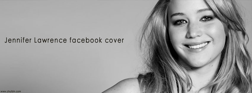 Jennifer Lawrence facebook cover photo