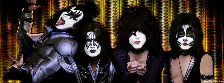 Kiss band facebook covers photo