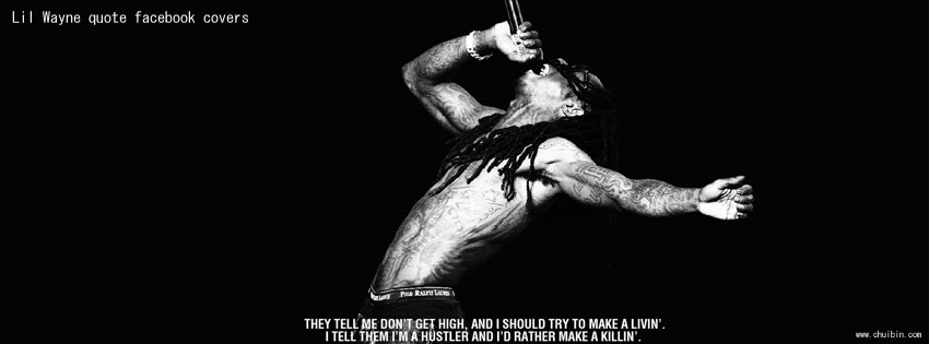Lil Wayne quote facebook covers photo