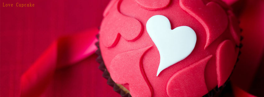 Love Cupcake facebook cover photo