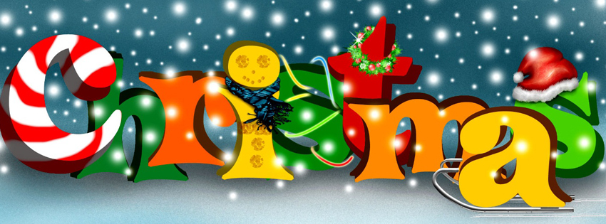Merry christmas facebook timeline cover picture