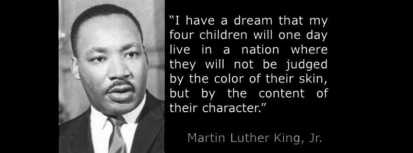 Martin luther king facebook cover photo