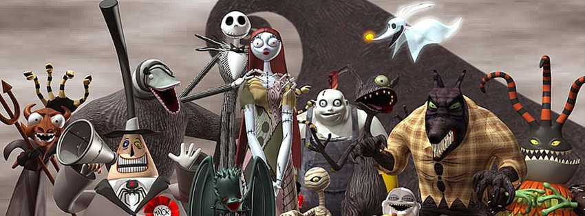 Nightmare before christmas facebook timeline cover