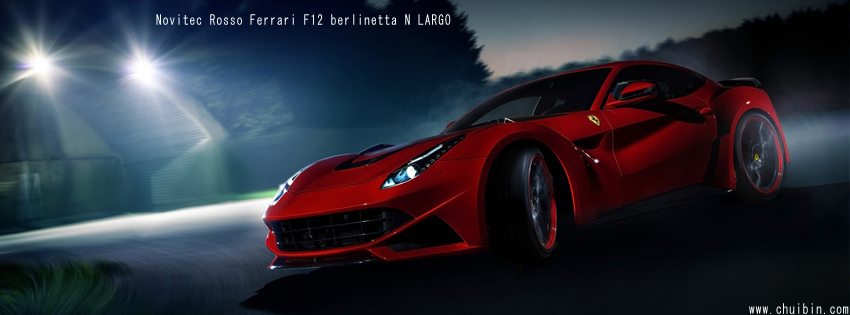Novitec Rosso Ferrari F12 berlinetta N LARGO facebook cover