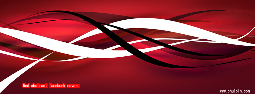 Red abstract facebook covers pictures