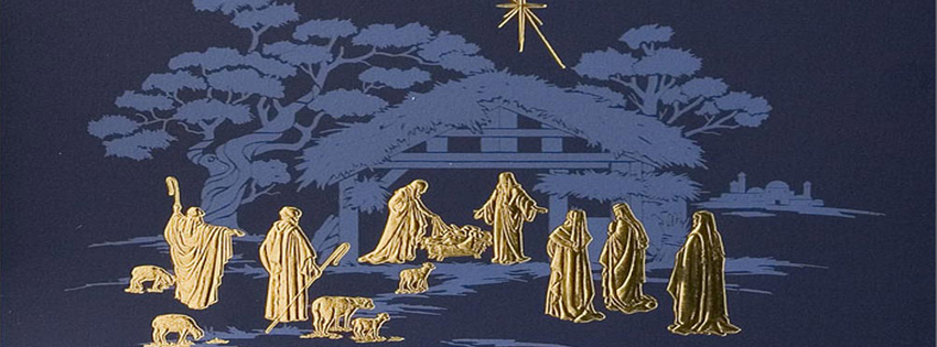 Religious christmas facebook timeline cover picture