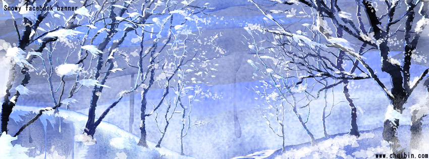 Snowy facebook banners pictures