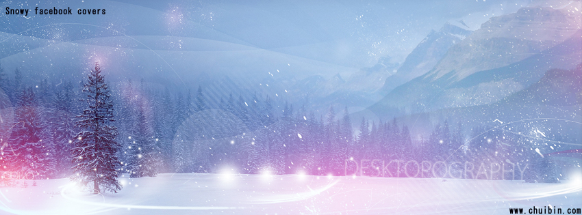 Snowy facebook timeline covers photo