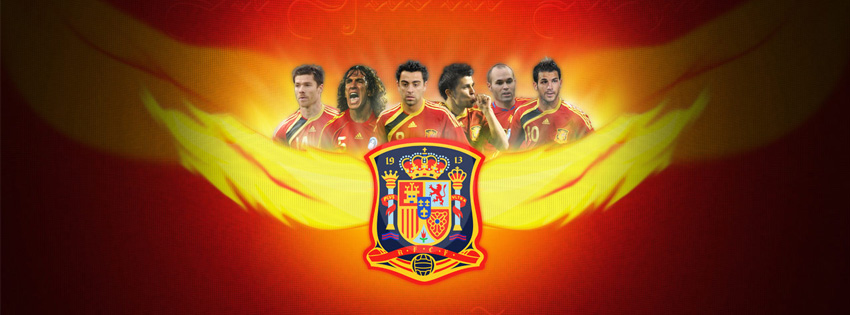 Spain football team facebook covers photo