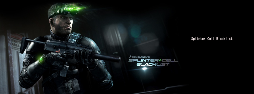 Splinter Cell Blacklist facebook timeline cover photo