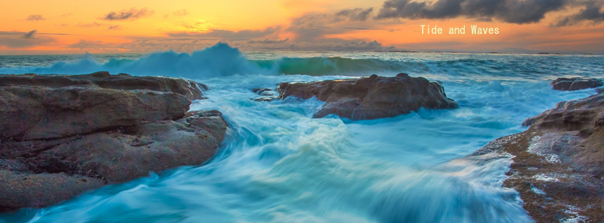 Tide and Waves facebook cover photo