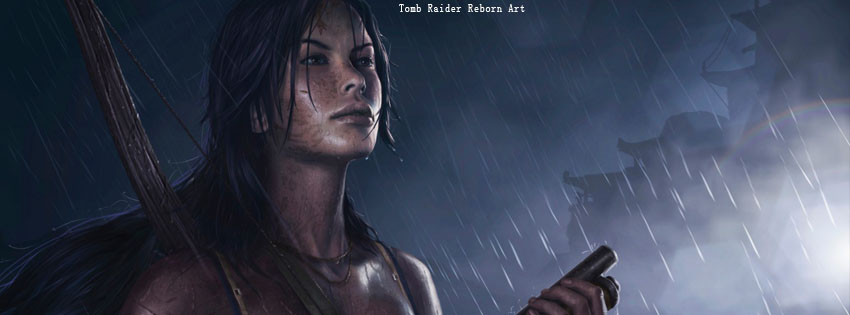 Tomb Raider Reborn Art facebook cover photo