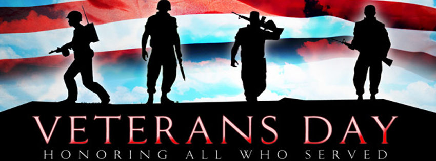 Happy veterans day facebook profile cover images