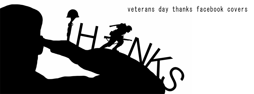 veterans day thanks facebook cover photo