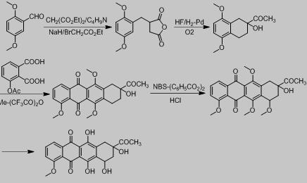 傅克(Friedel-Crafts)反应法合成蒽环类化合物